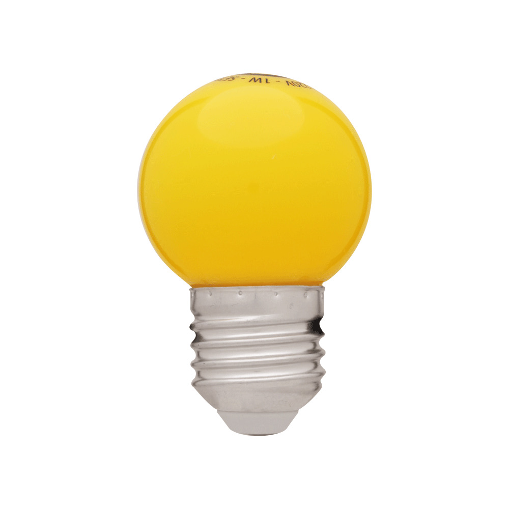 Lâmpada Led Empalux 1,5W Mini Globo Luz Amarelo/Azul/Verde/Vermelho